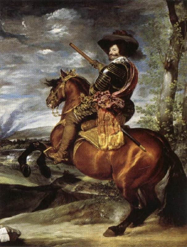 Diego Velazquez Equestraian Portrait of Gaspar de Guzman,Duke of Olivares oil painting picture